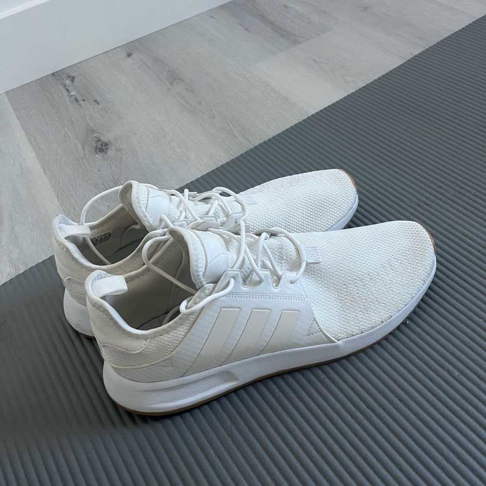 White Adidas Shoe